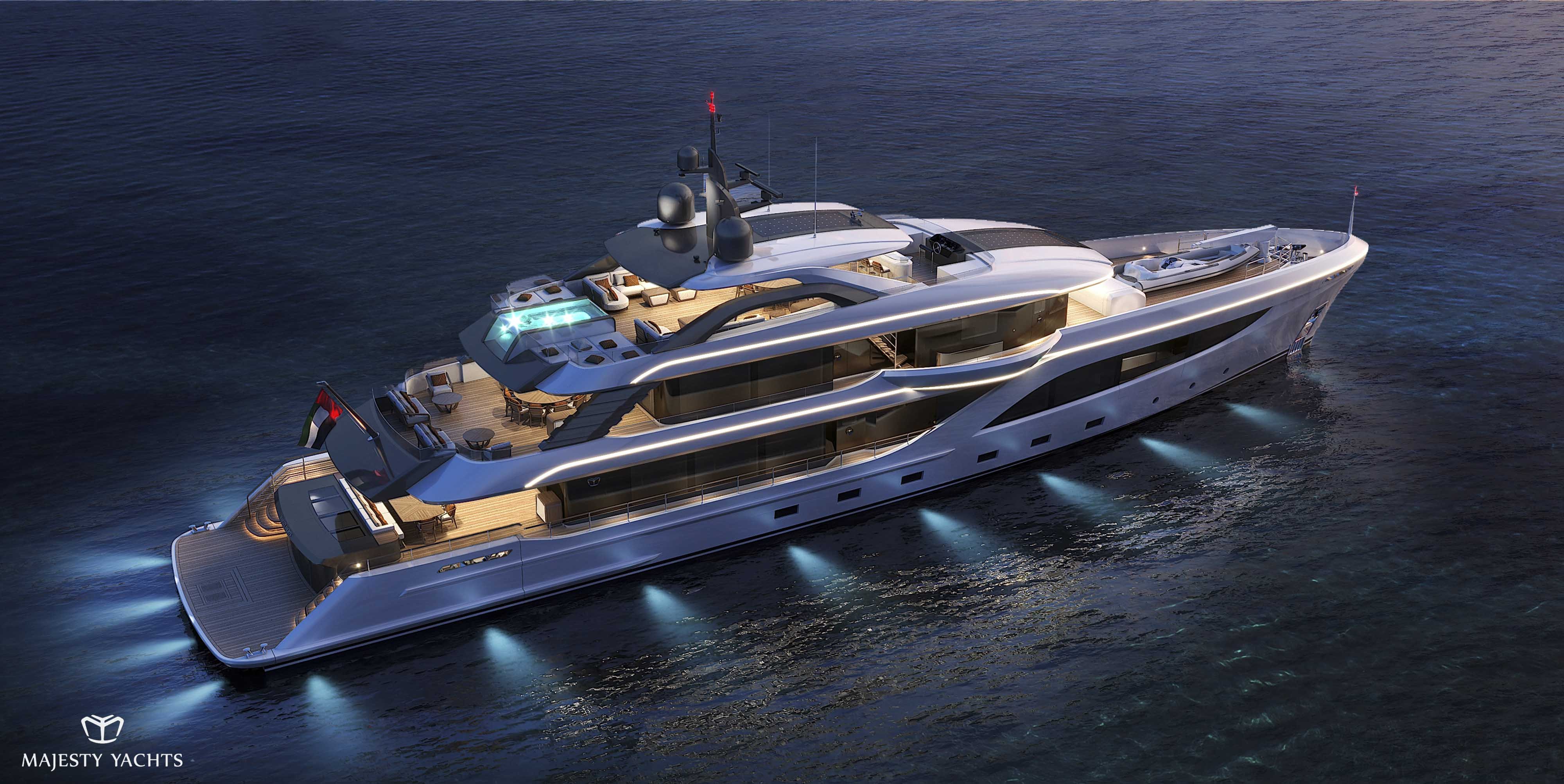 majesty 150 yacht